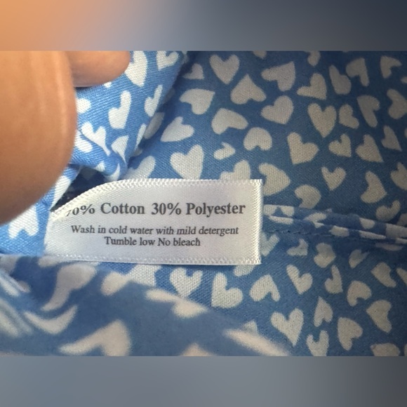 Brighton With Love From Me To You Canvas Zippered Cosmetic Make-Up Case Bag - Picture 4 of 7